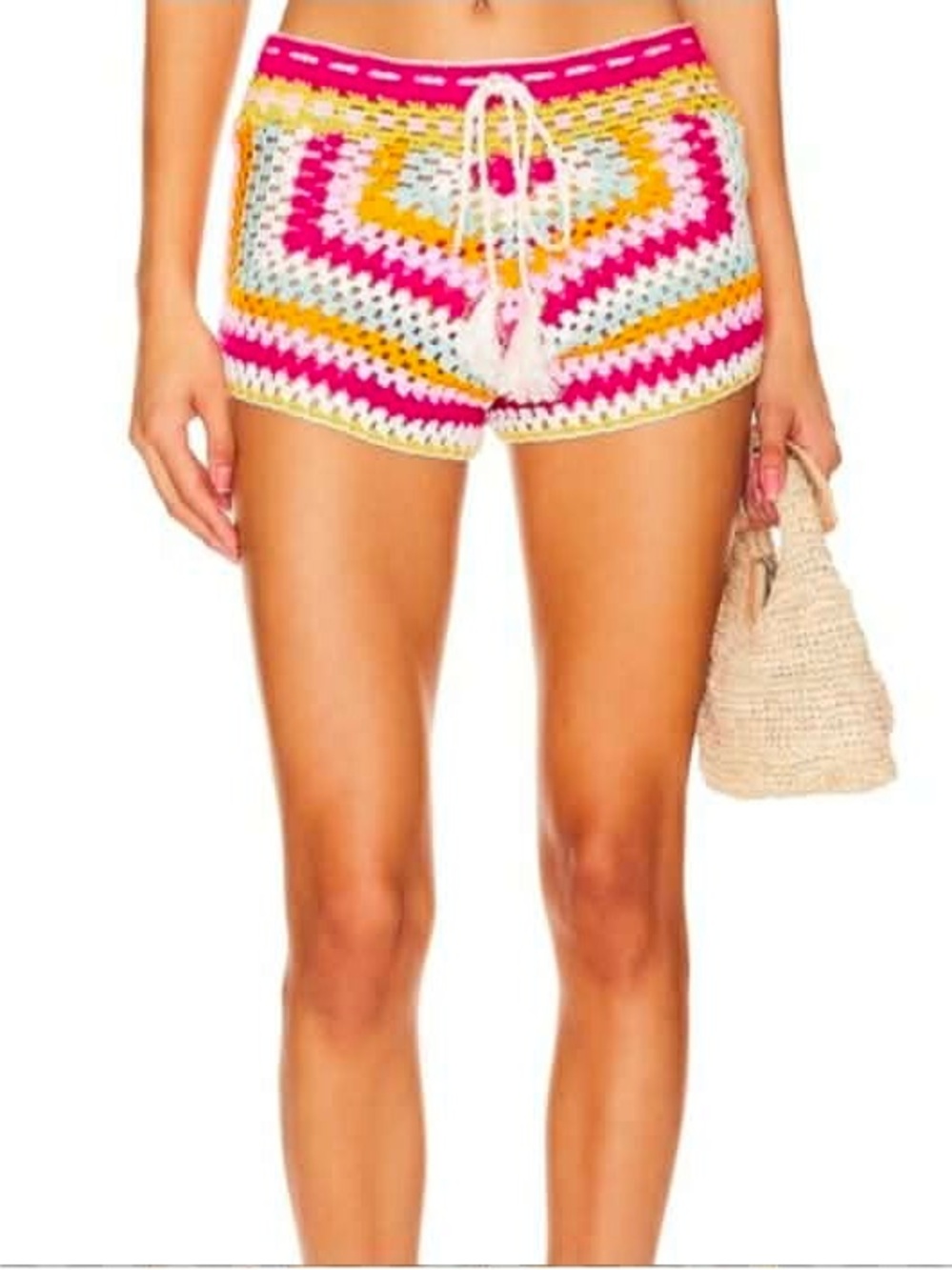 My Beachy Side "Hand-crocheted Shorts - WOMEN'S SIZE SMALL